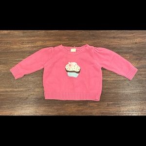 Gymboree cupcake sweater